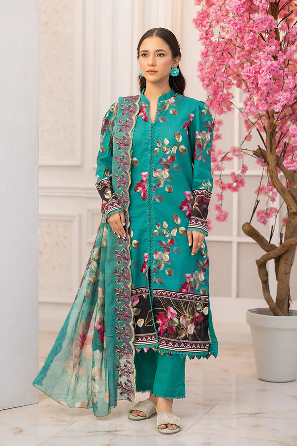 IBSAN BY JOHRA 3PC EMBROIDERED
