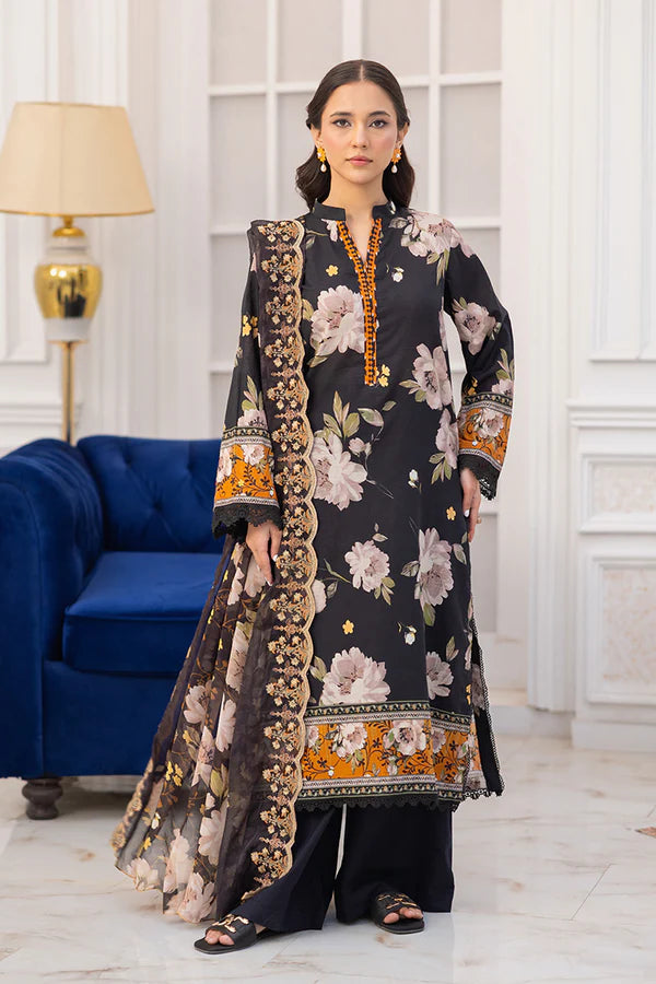 IBSAN BY JOHRA 3PC EMBROIDERED