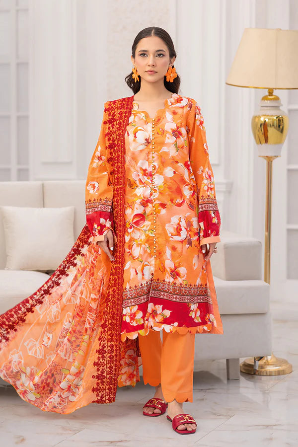 IBSAN BY JOHRA 3PC EMBROIDERED