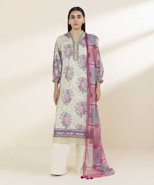 SAPPHIRE UNSTITCHED 3PIECE LAWN