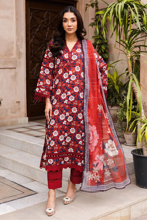 SARIM BY JOHRA 3PC PRINTED