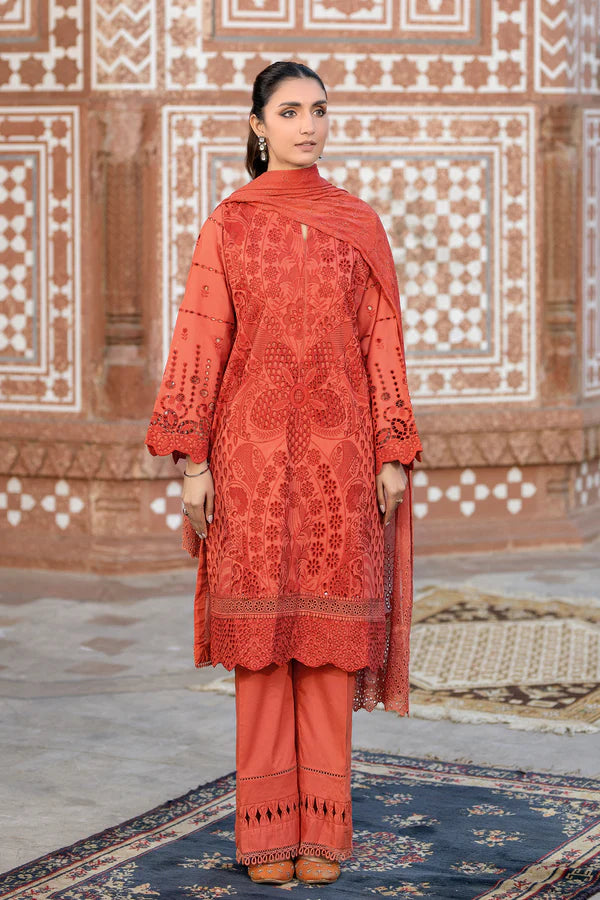 ROZERIA BY JOHRA 3PC CHIKANKARI LAWN
