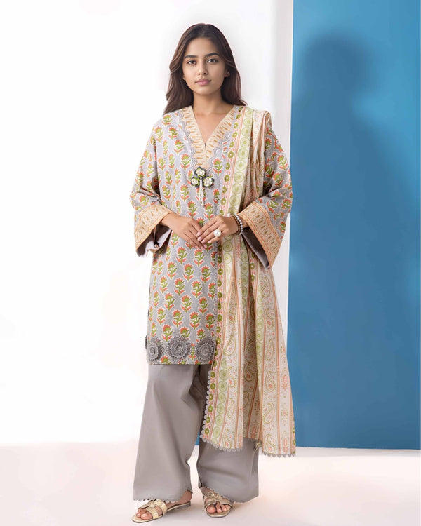 BONANZA SATRANGI UNSTITCHED 3PIECE LAWN