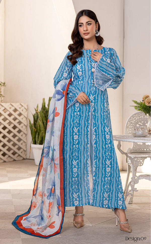 MOTIFZ 3PC LAWN CLASSIC VOL-3