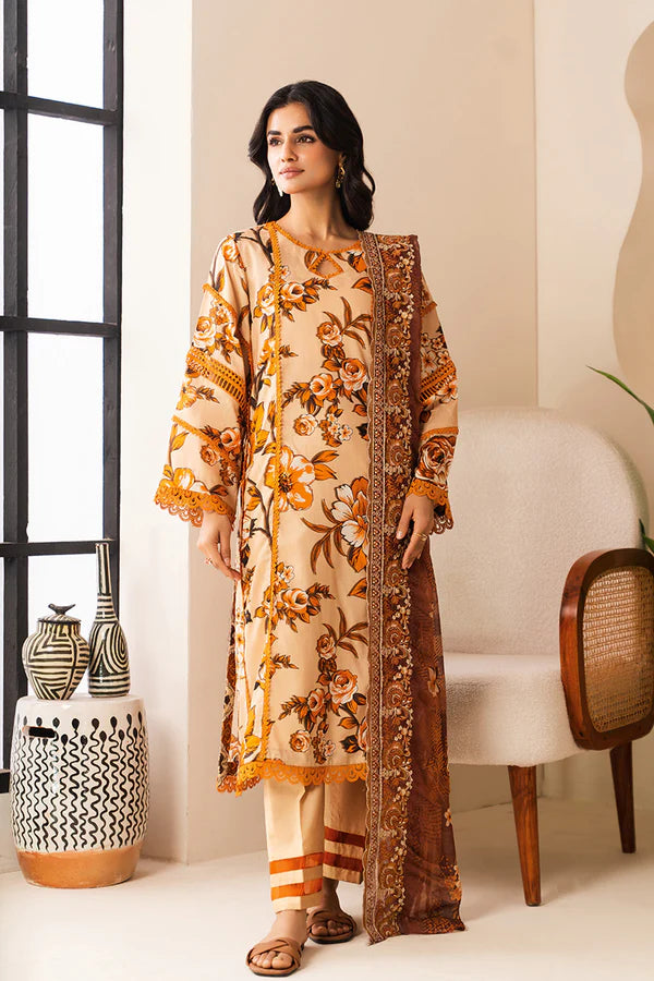 EHAAB BY JOHRA 3PC EMBROIDERED