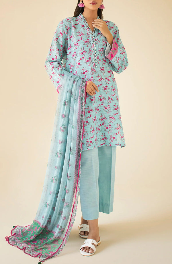 ORIENT UNSTITCHED PRINTED 3PIECE KHADDAR