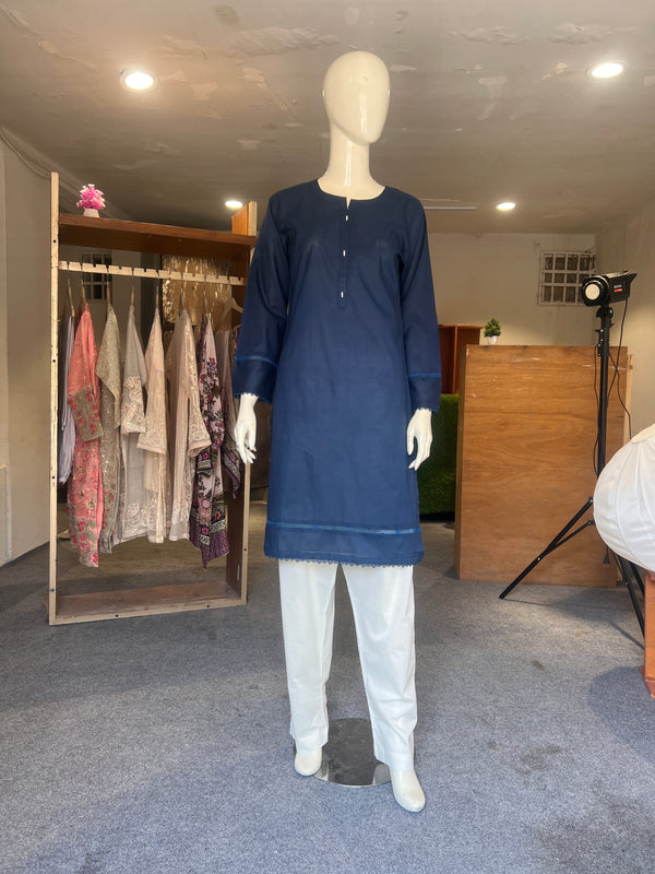 ZAHRA SOLID LAWN SHIRT