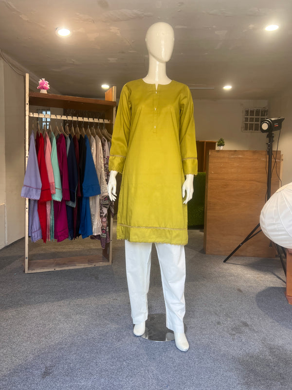 ZAHRA SOLID LAWN SHIRT