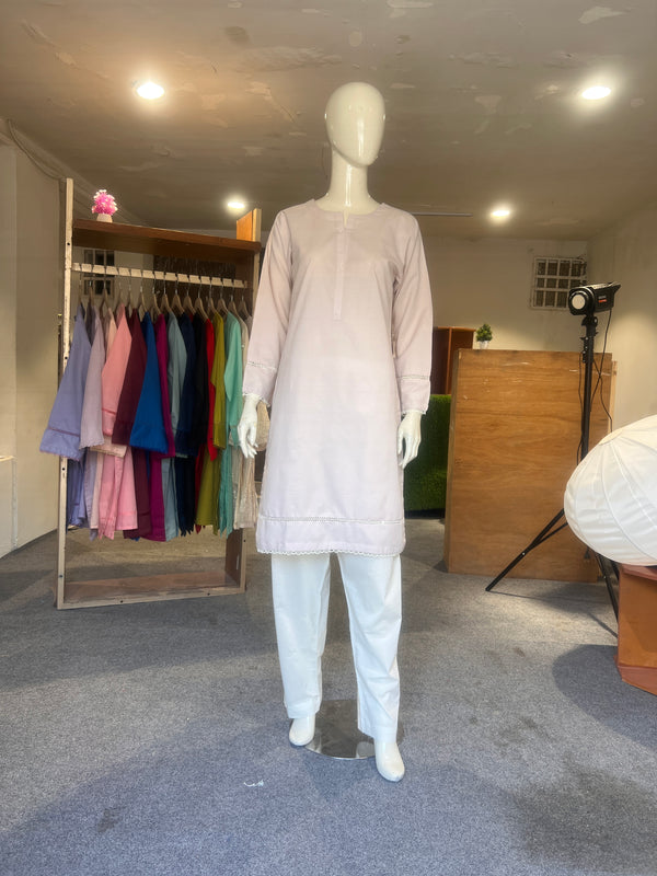 ZAHRA SOLID LAWN SHIRT