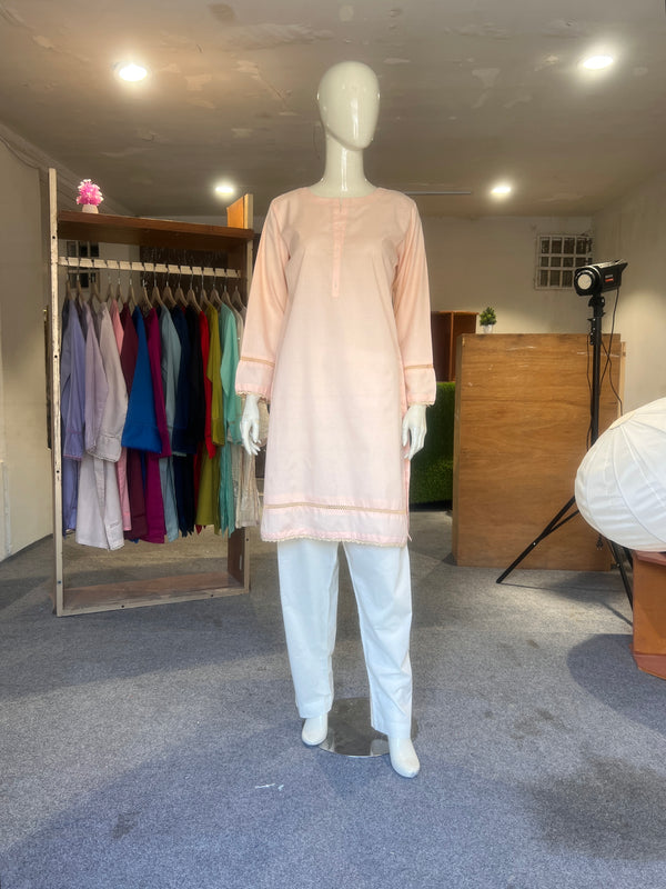 ZAHRA SOLID LAWN SHIRT