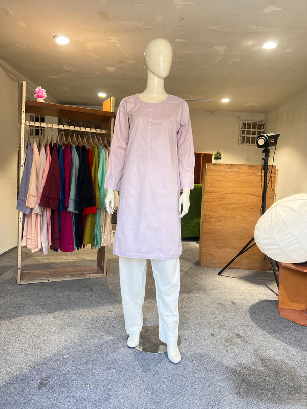 ZAHRA SOLID LAWN SHIRT