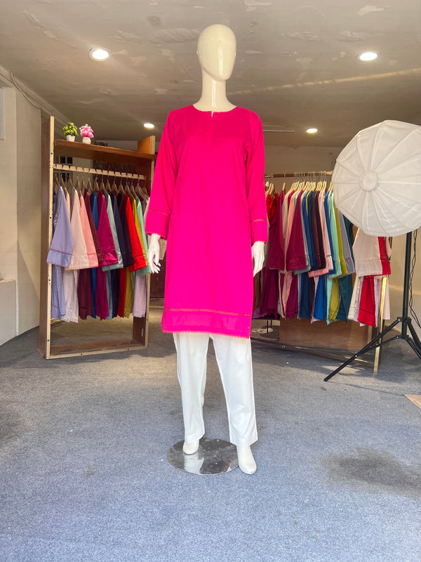 ZAHRA SOLID LAWN SHIRT