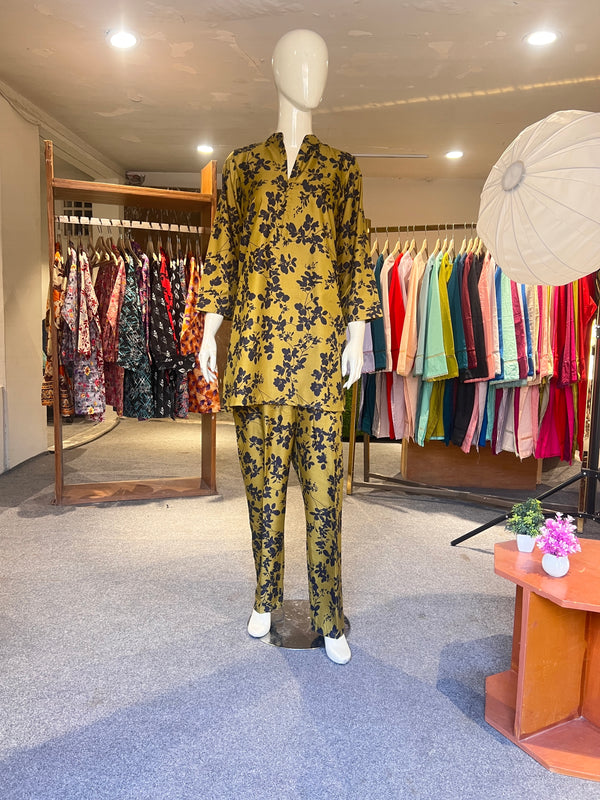 ZAHRA STITCHED PRINTED 2PIECE CO-ORD SET