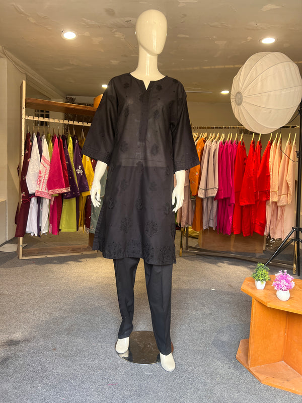 KHAADI EMBROIDERED STITCHED 2PIECE LAWN