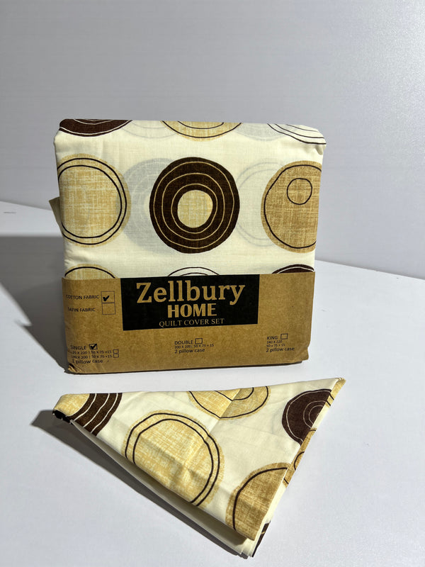 ZELLBURY SINGLE QUILT COVER COTTON