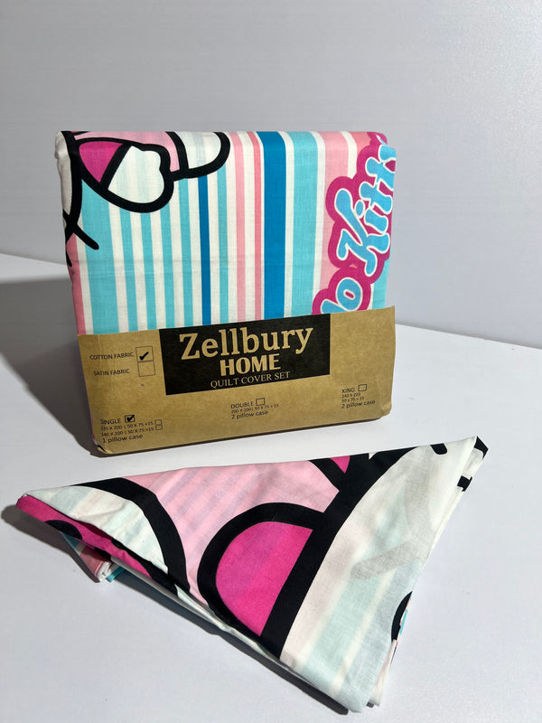 ZELLBURY SINGLE QUILT COVER COTTON