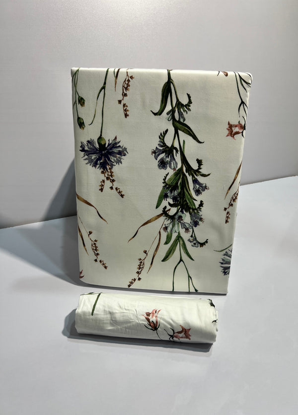 SINGLE QUILT COVER COTTON SATIN