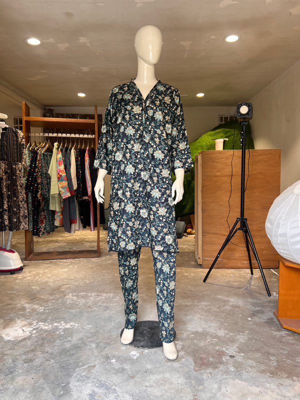 BINSAEED STITCHED PRINTED 2PIECE