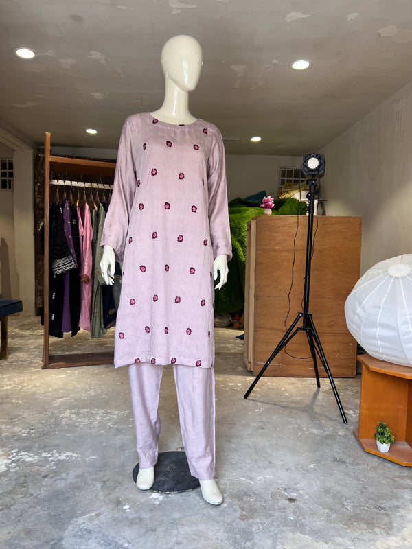 KHAADI STITCHED EMBROIDERED 2PIECE