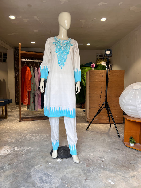 KHAADI STITCHED EMBROIDERED 2PIECE