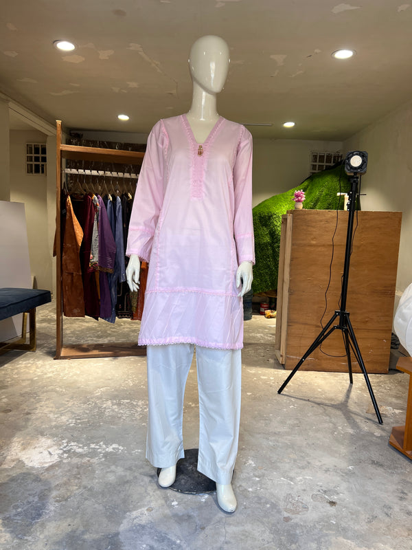 IMAGE STITCHED LAWN SHIRT