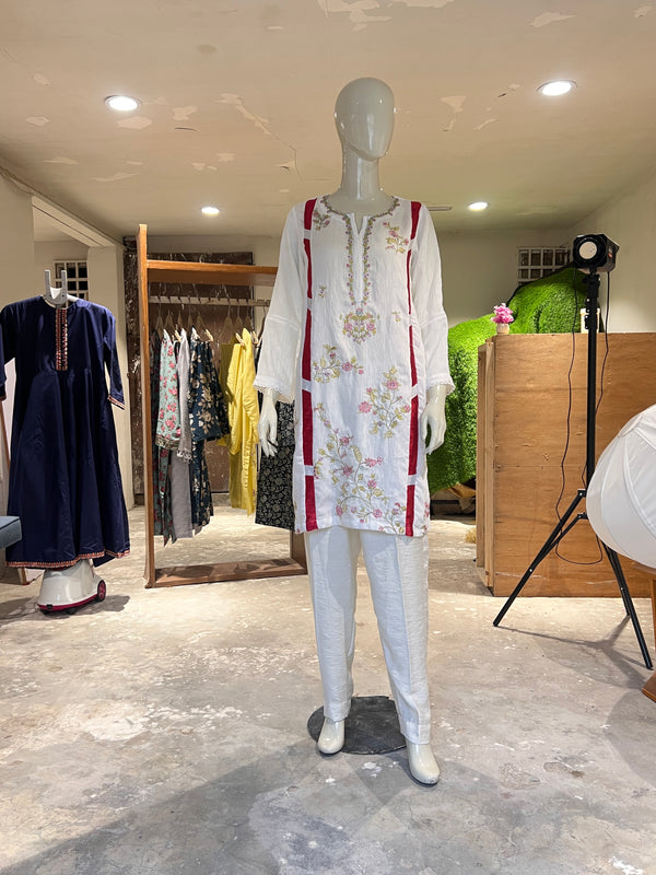 KHAADI STITCHED EMBROIDERED 2PIECE