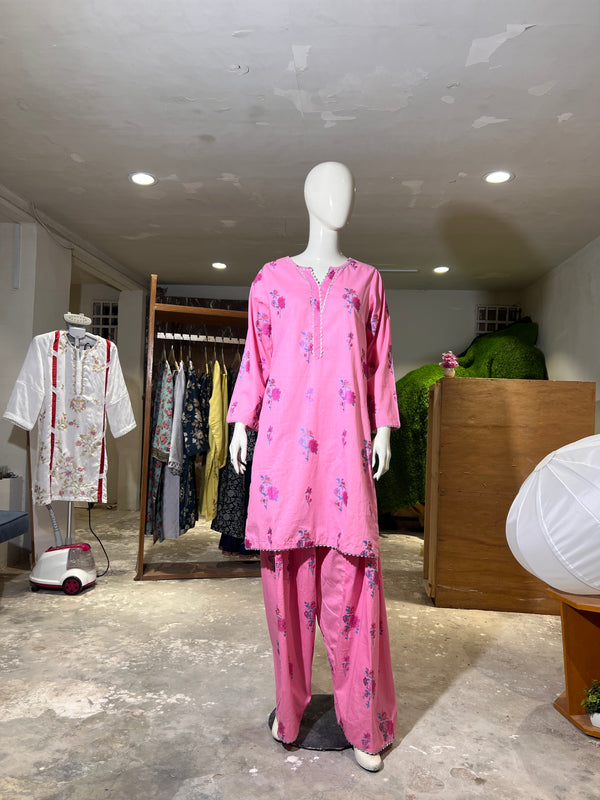 KHAADI STITCHED PRINTED 2PIECE