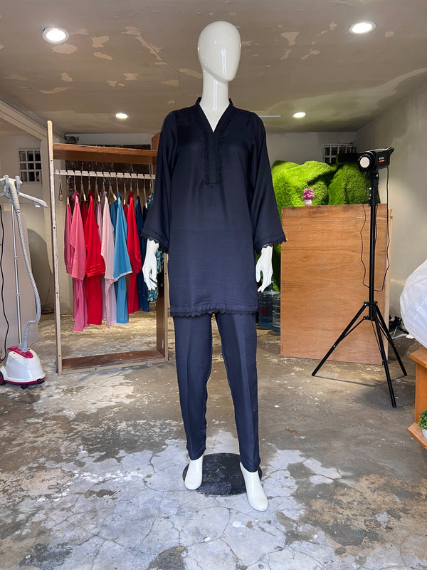 ALKARAM SOLID CO-ORD SET