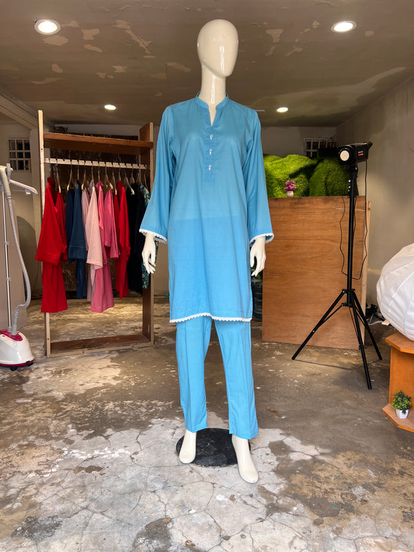 ALKARAM SOLID CO-ORD SET