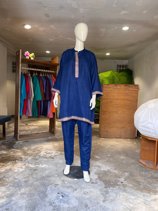 SANASAFINAZ STITCHED SOLID 2PIECE