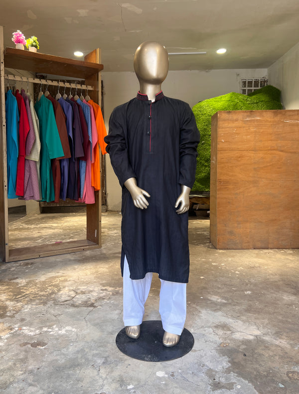 ZELLBURY EMBROIDERED STITCHED KIDS BOYS KURTA