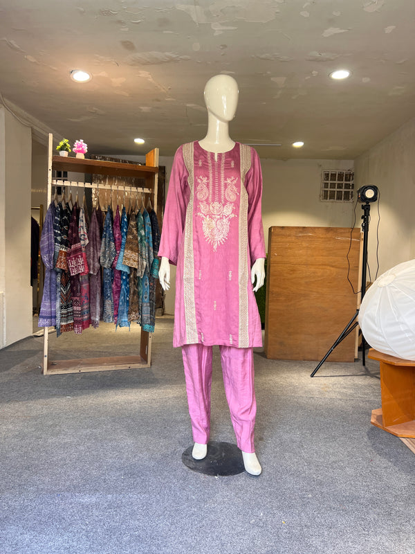 KHAADI STITCHED EMBROIDERED 2PIECE