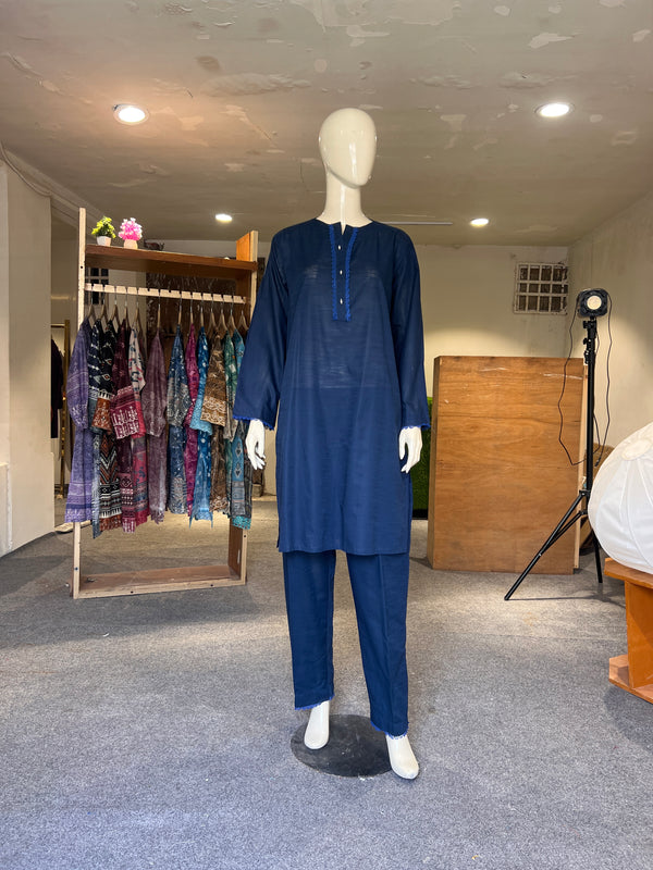SOHAYE BY DINER STITCHED 2PIECE SHIRT & TROUSER