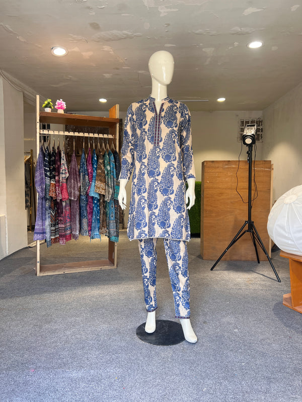 KHAADI STITCHED PRINTED 2PIECE