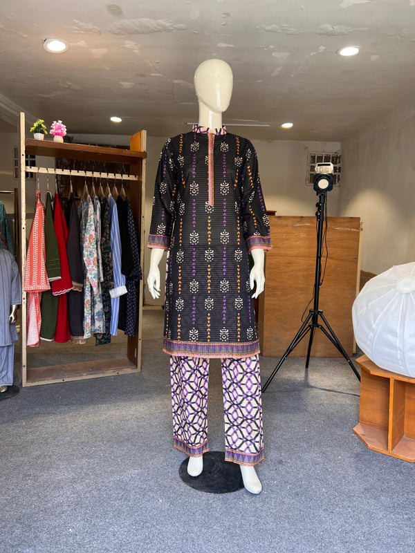 ZAHRA STITCHED PRINTED 2PIECE