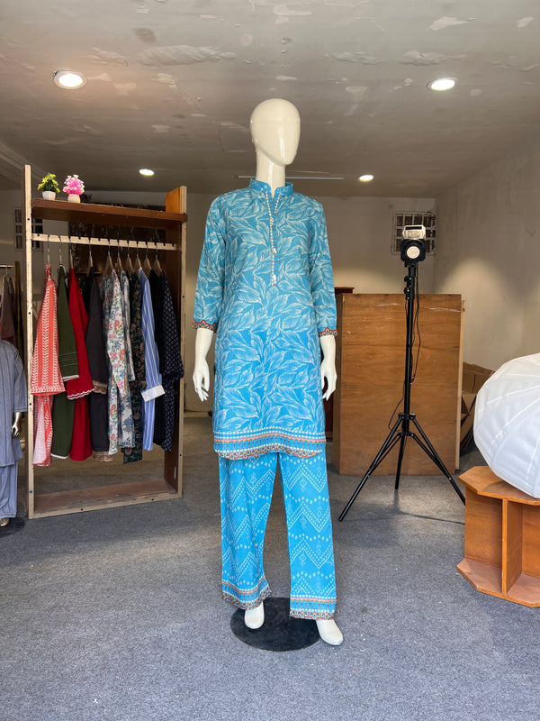 ZAHRA STITCHED PRINTED 2PIECE