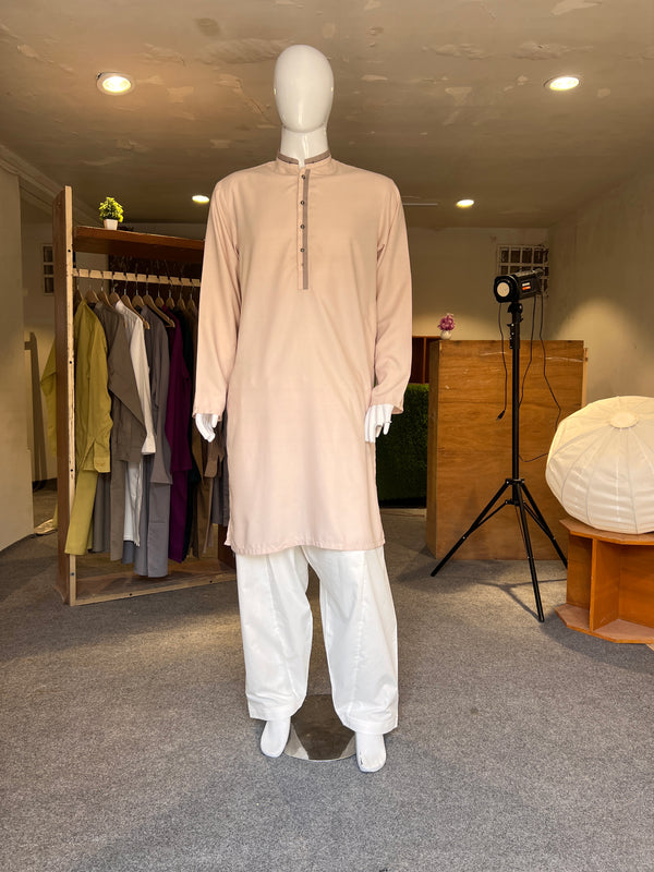 GULAHMED ALISHAN MEN KURTA WASH & WEAR
