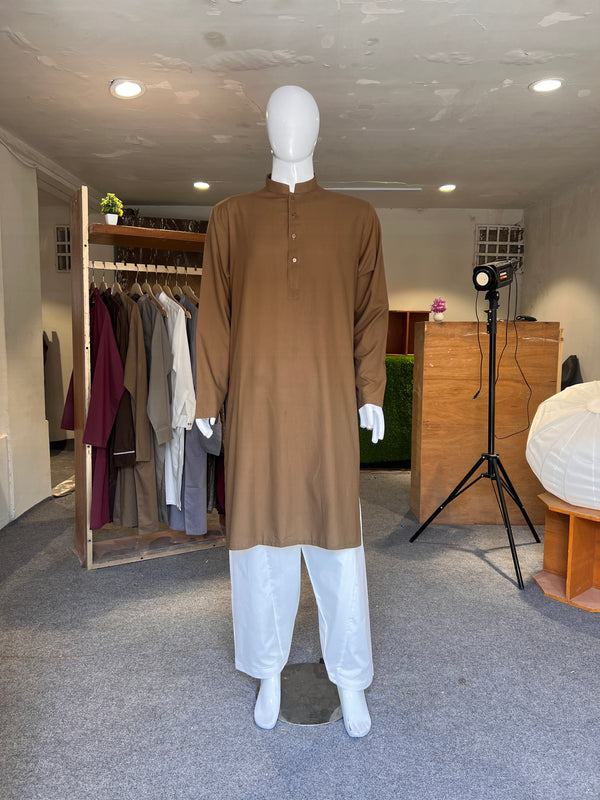 ZELLBURY SLIM FIT MEN KURTA WASH & WEAR