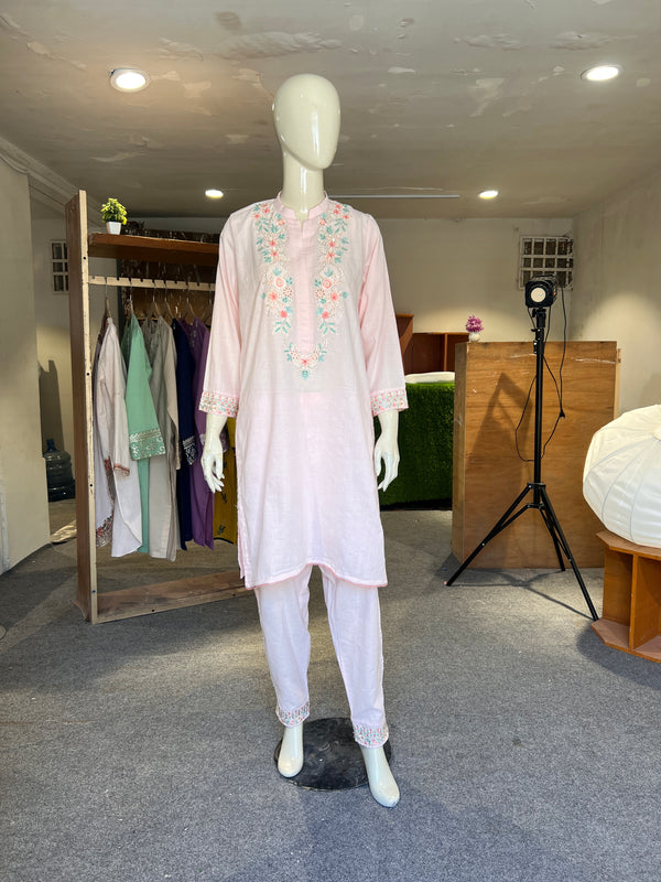 ZARA SHAHJAHAN STITCHED EMBROIDERED 2PIECE