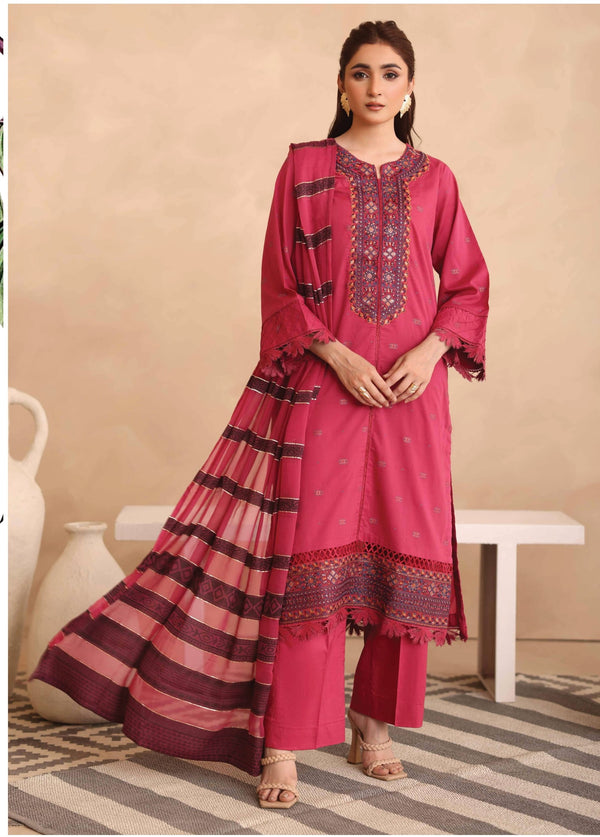 MUNAAM BY JOHRA 3PC EMBROIDERED