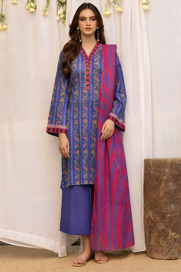 MOTIFZ RANG UNSTITCHED PRINTED 3PIECE LAWN
