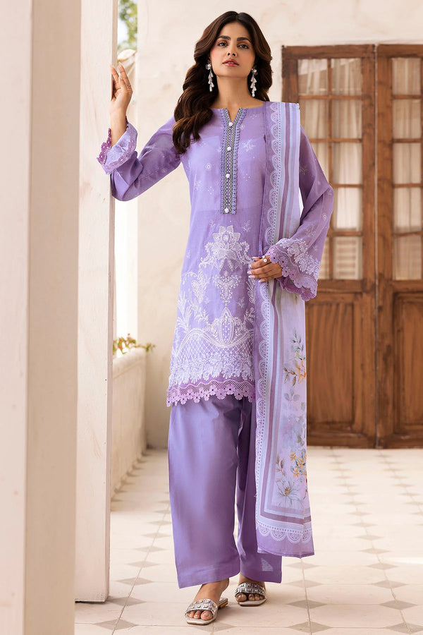 MOTIFZ DIGITAL PRINTED EMBROIDERED UNSTITCHED 3PIECE LAWN
