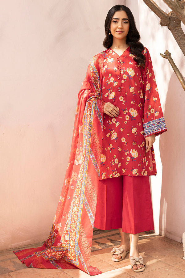 MOTIFZ RANG UNSTITCHED PRINTED 3PIECE LAWN