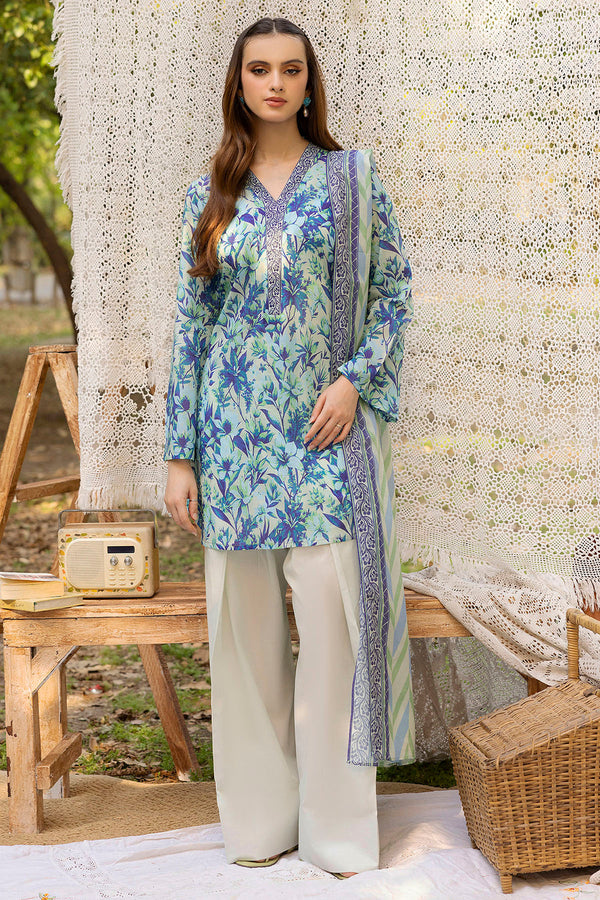 MOTIFZ RANG UNSTITCHED PRINTED 3PIECE LAWN