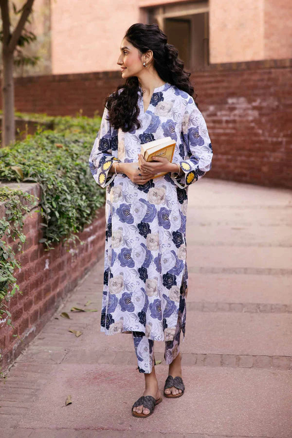 Nishat Stitched Printed Embroidered 2Piece CO-ORD SETS