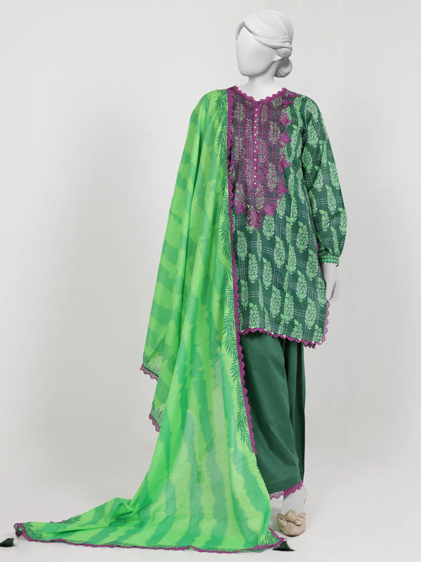 PANJNAD UNSTITCHED EMBROIDERED 3PIECE LAWN