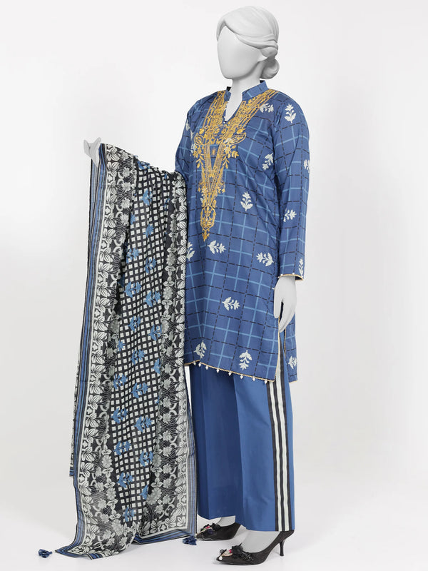 PANJNAD UNSTITCHED EMBROIDERED 3PIECE LAWN