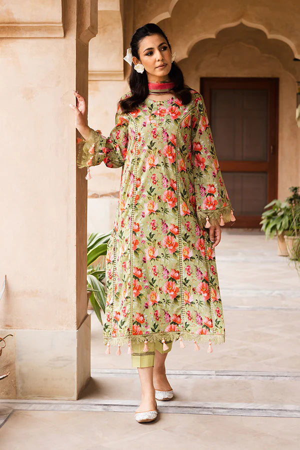 SARIM BY JOHRA 3PC PRINTED