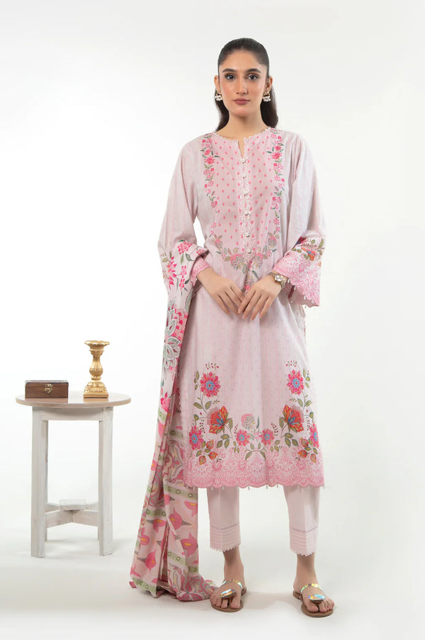 ZEEN UNSTITCHED PRINTED 3PIECE