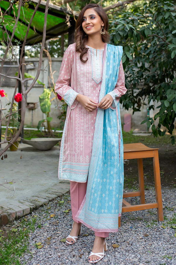 ZEEN UNSTITCHED PRINTED 3PIECE